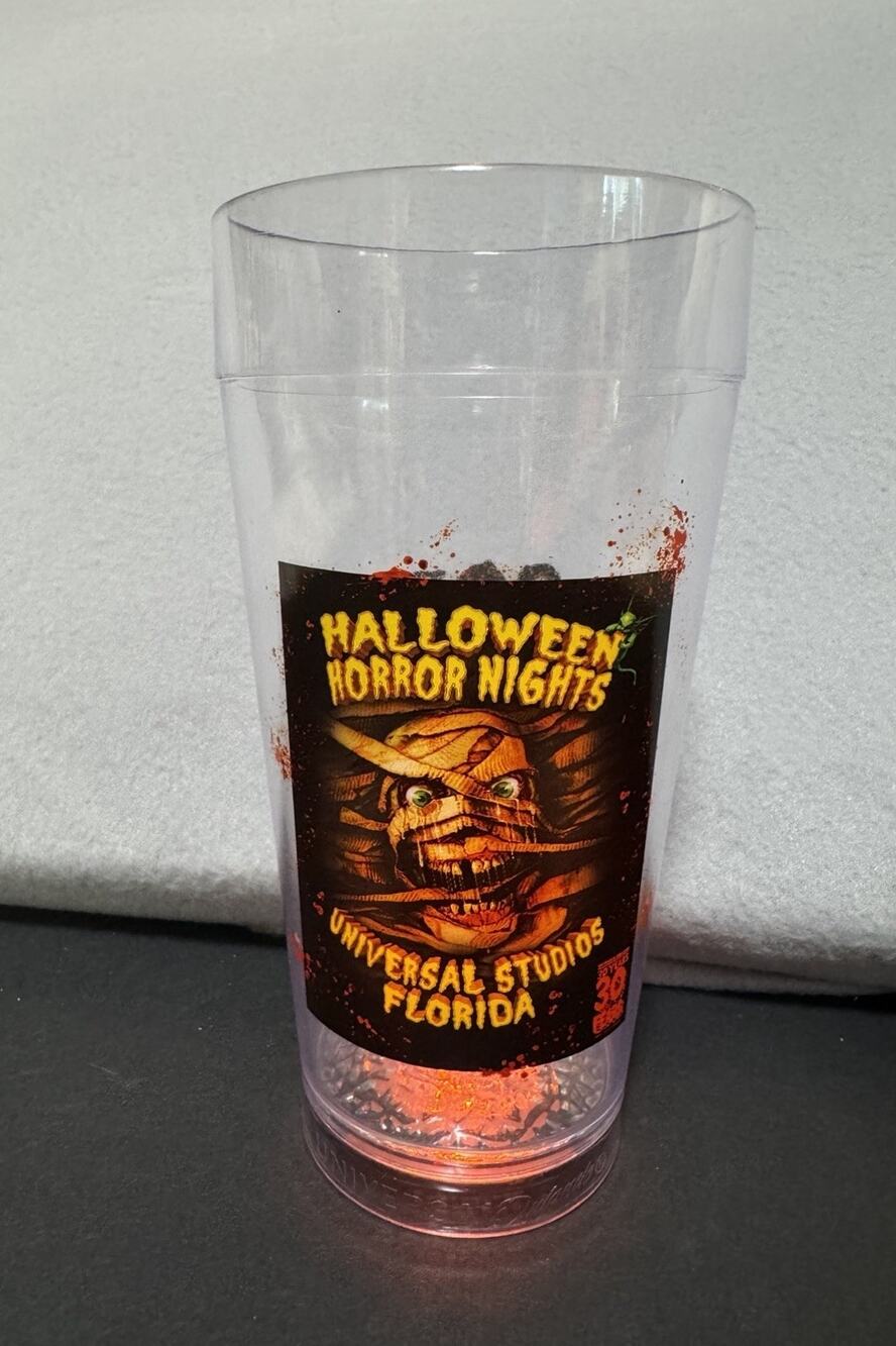 Halloween Horror Nights 30th Anniversary 2021 Lighted Plastic Cup Universal HHN
